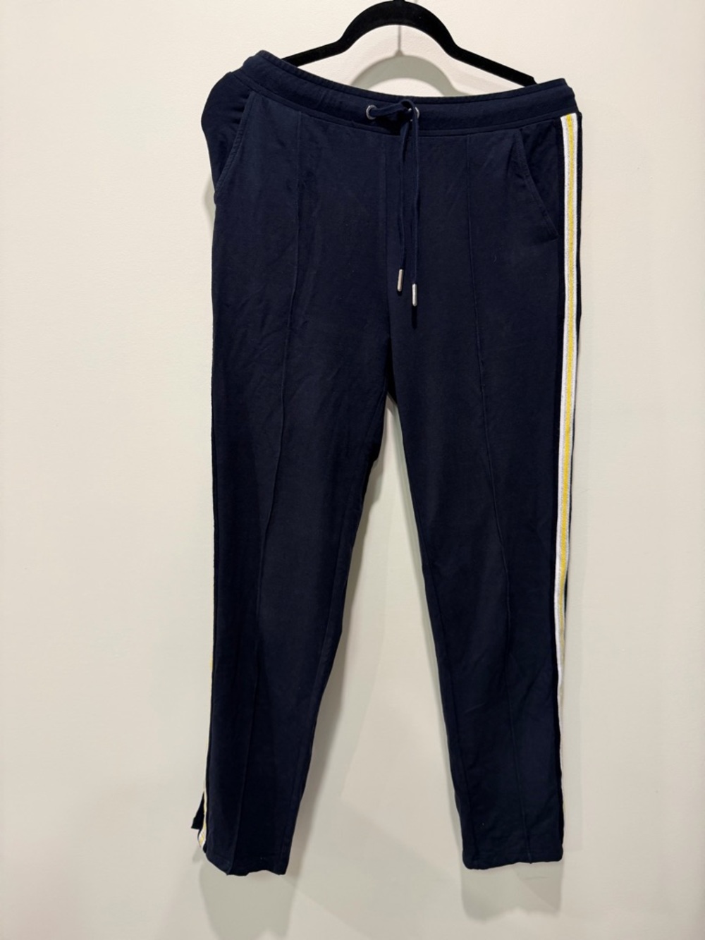 Bylyse Spenard Women’s Pants Navy with side stripes in Size P/S – Like New